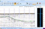 Survey Engine Seismic window showing interpretations