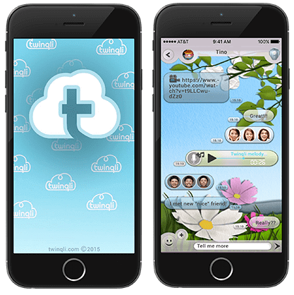 twinqli chat app
